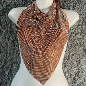 Bandana Style Studded Shirt🧡🧡